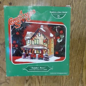 Department 56 A Christmas Story Ralphie's House Decor - Red and Green